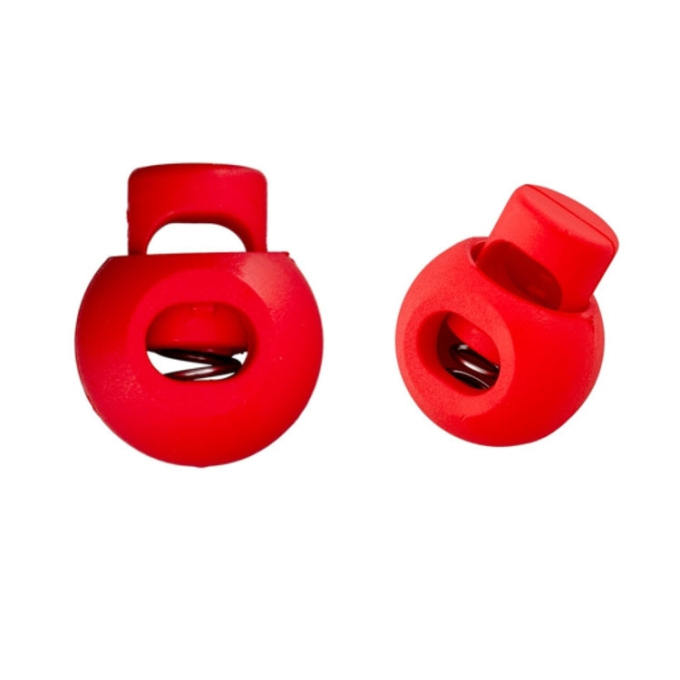 Koordstopper, rood 20 mm