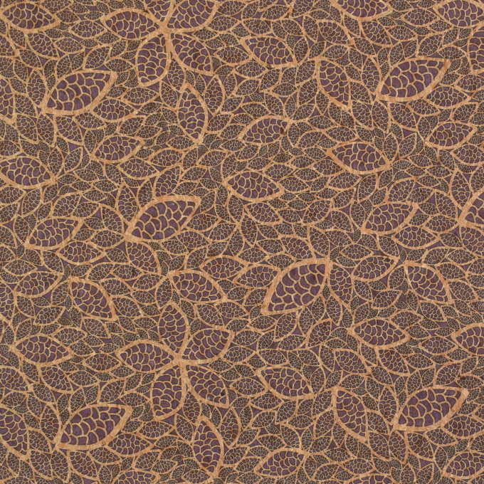 Kurkstof Beautiful Leaves, 65 x 50 cm