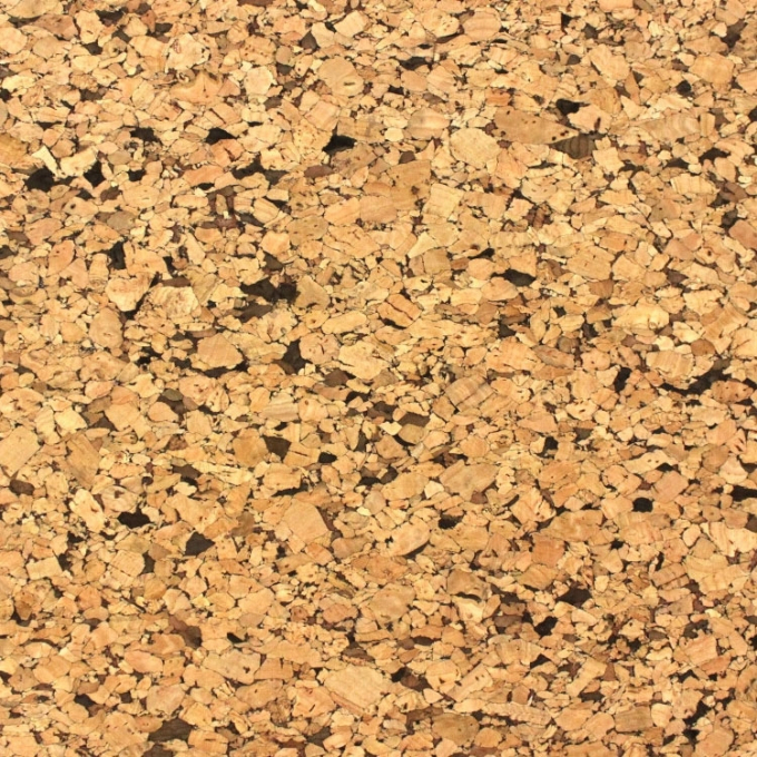 Tissu liège gros grain, 311 g, naturel
