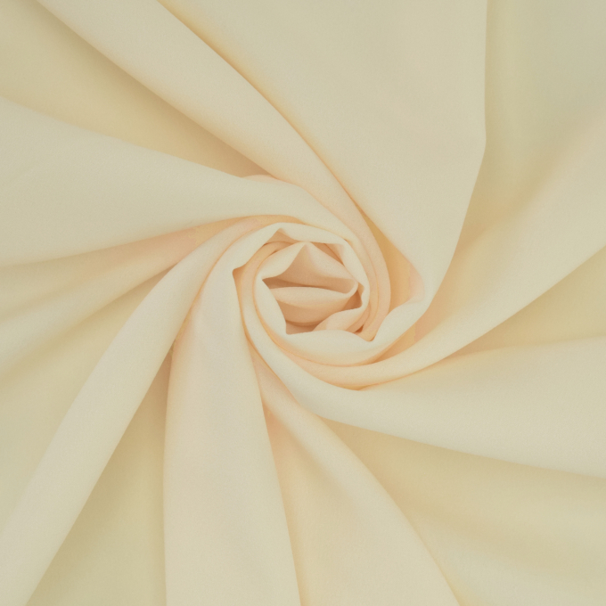 Crêpe Georgette uni, vanille