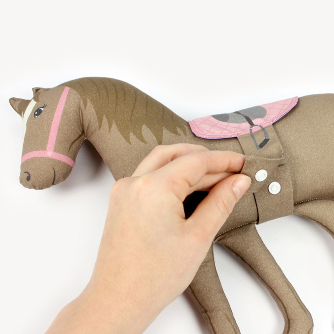 Kullaloo Cut & Sew Paneel Horse Love Katoen