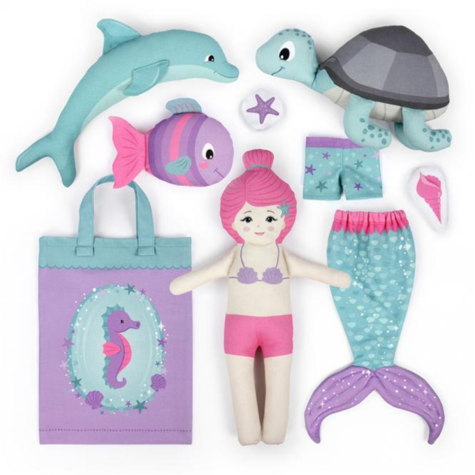 Kullaloo Cut & Sew Paneel Underwater Tales Katoen