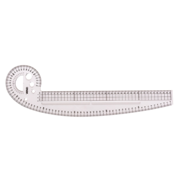 Règle perroquet couture Veno, 75 cm