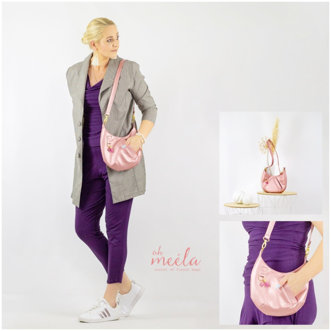 Imitatieleer Lavea, oudroze