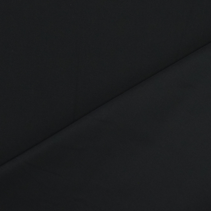 Tissu polyester léger pour vestes Memory, noir