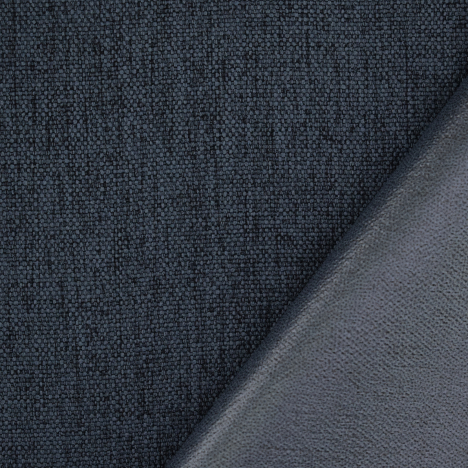Tissu imperméable extérieur léger Melanie uni, bleu marine chiné