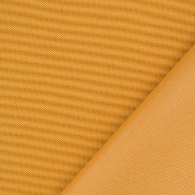 Tissu déperlant extérieur léger Panama uni, jaune moutarde
