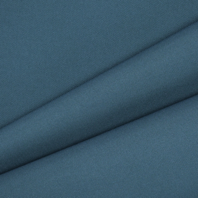 Tissu déperlant extérieur léger Panama uni, bleu pigeon