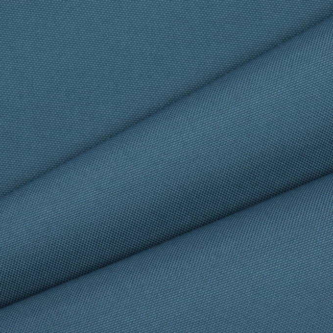 Tissu déperlant extérieur léger Panama uni, bleu pigeon