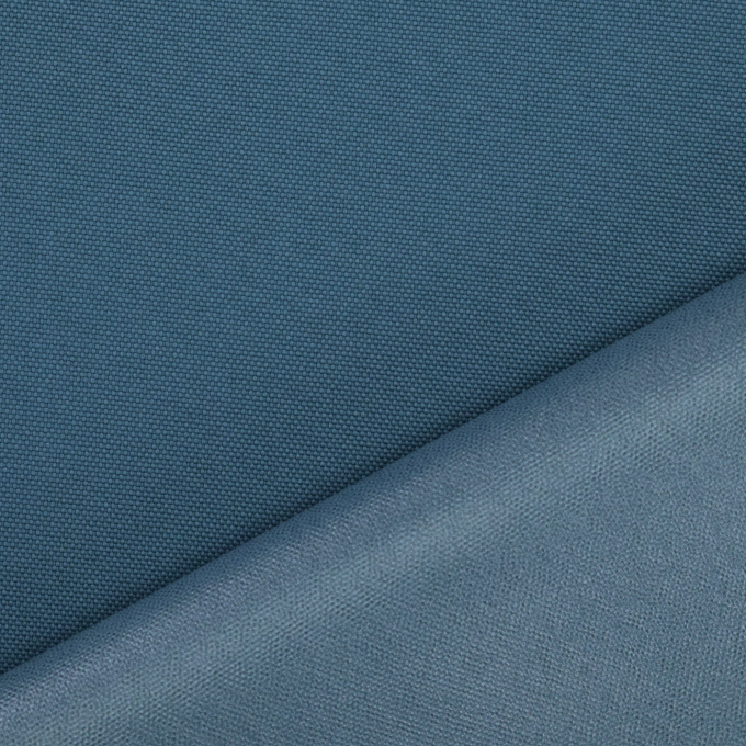 Tissu déperlant extérieur léger Panama uni, bleu pigeon