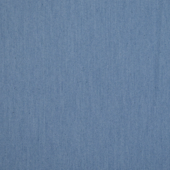 Lichte jeansstof stretch chambray, helderblauw