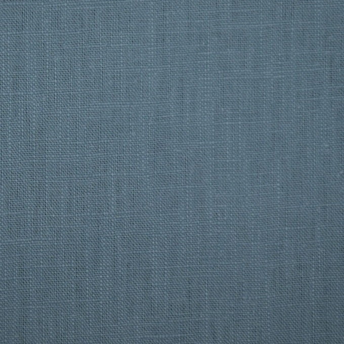 Tissu lin coton, bleu pigeon clair