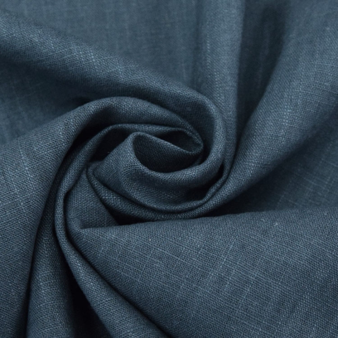 Linnen Mix, middelblauw