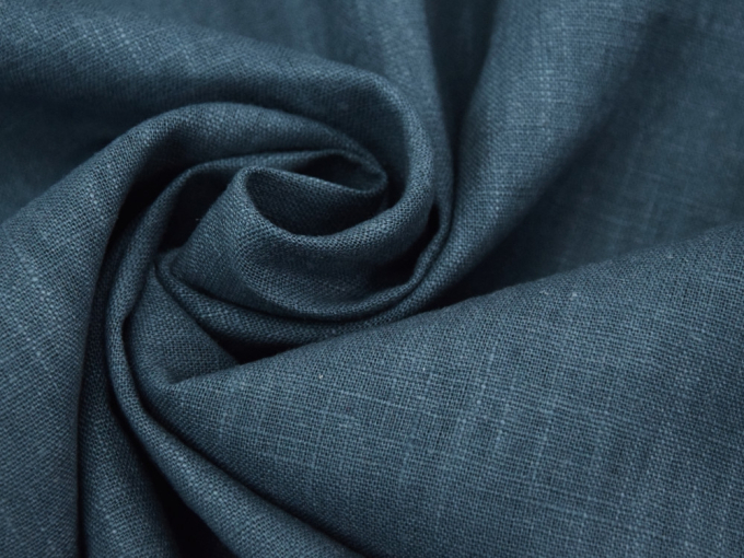 Linnen Mix, middelblauw