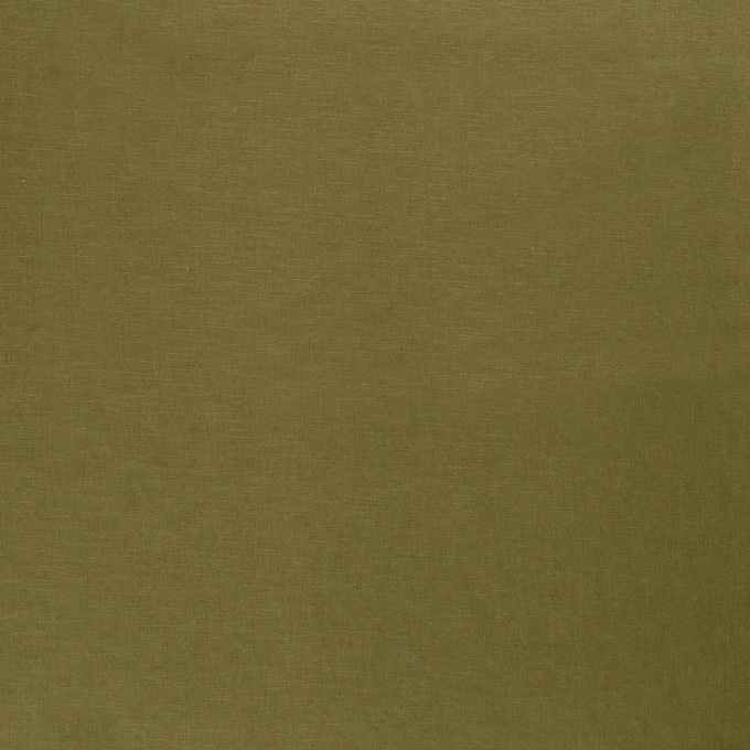 Tissu lin coton, vert olive
