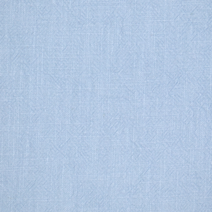 Tissu lin mix lin stonewashed, bleu baby