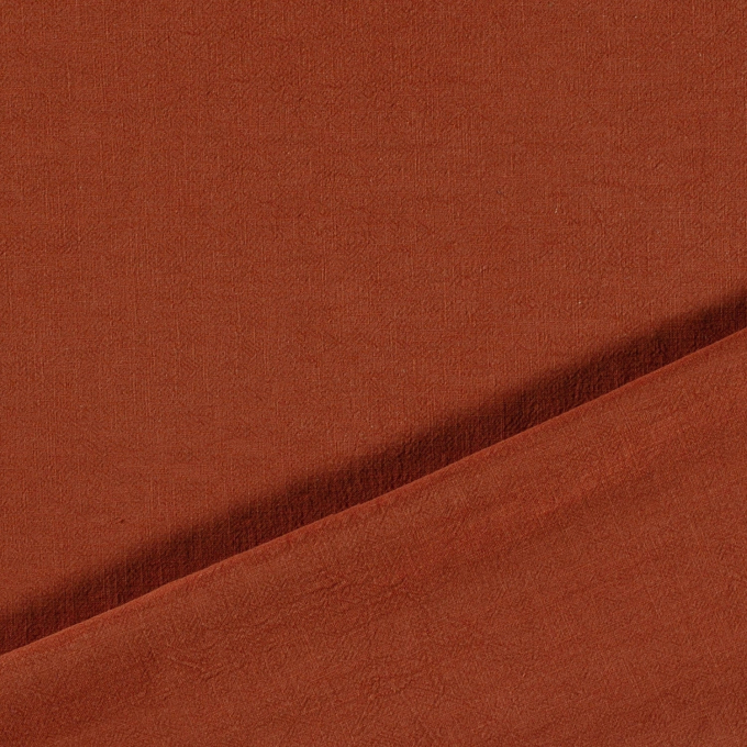 Linnen mix stonewashed, donkerterracotta