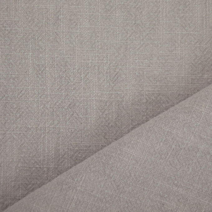 Tissu lin mix lin stonewashed, gris clair