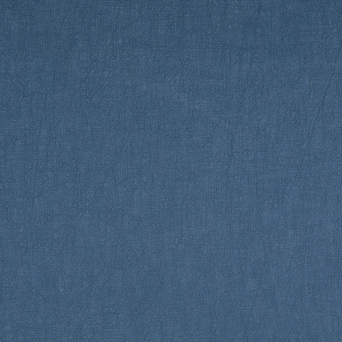 Linnen mix stonewashed, jeansblauw