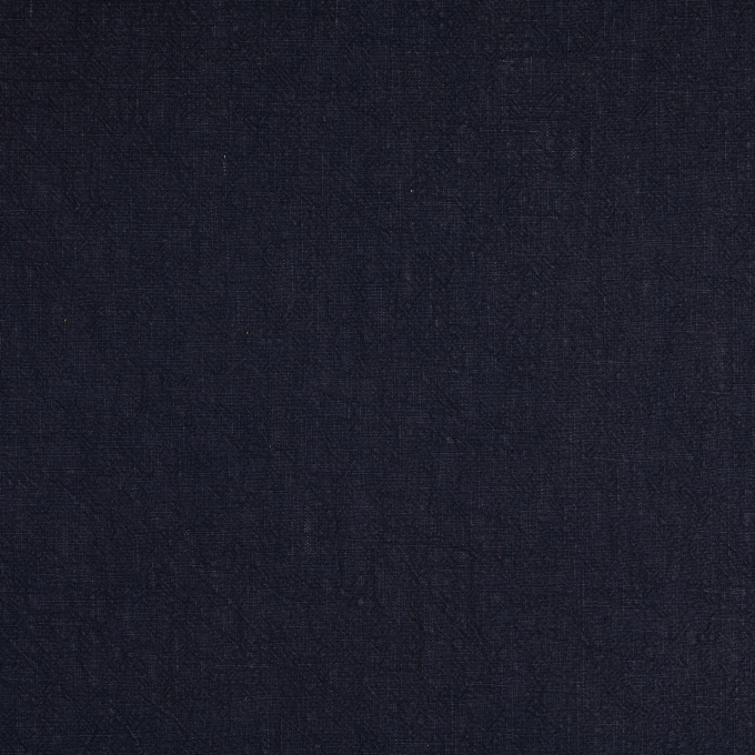 Linnen mix stonewashed, marineblauw