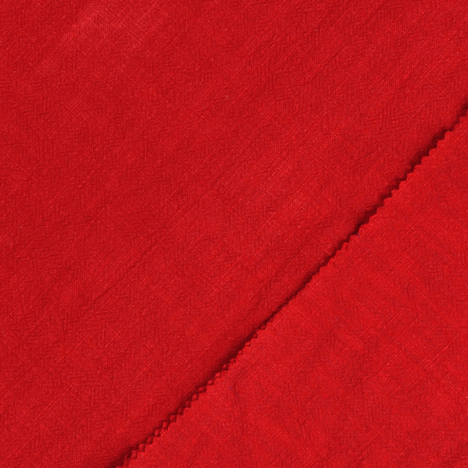 Linnen mix stonewashed, rood
