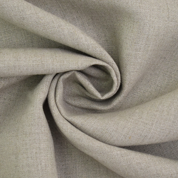 Tissu lin, blanc nature