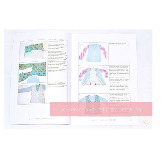 Lillesol Basics No. 72 Schlafanzug Patron en papier, en allemand
