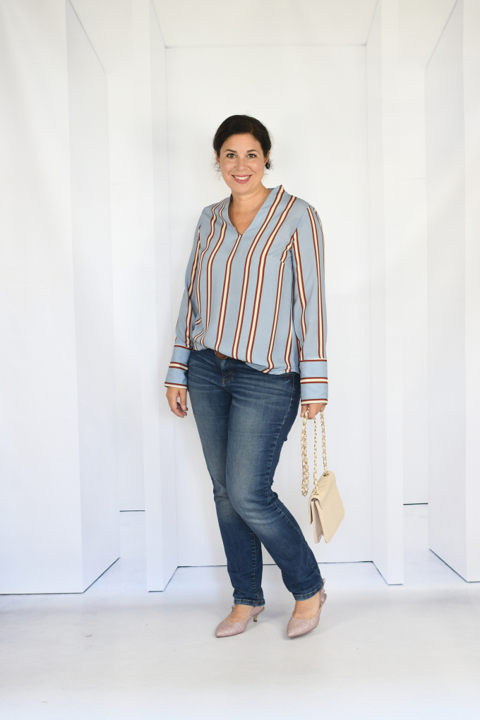 Lillesol Women No. 37 Flora-Bluse Patron en papier, en allemand