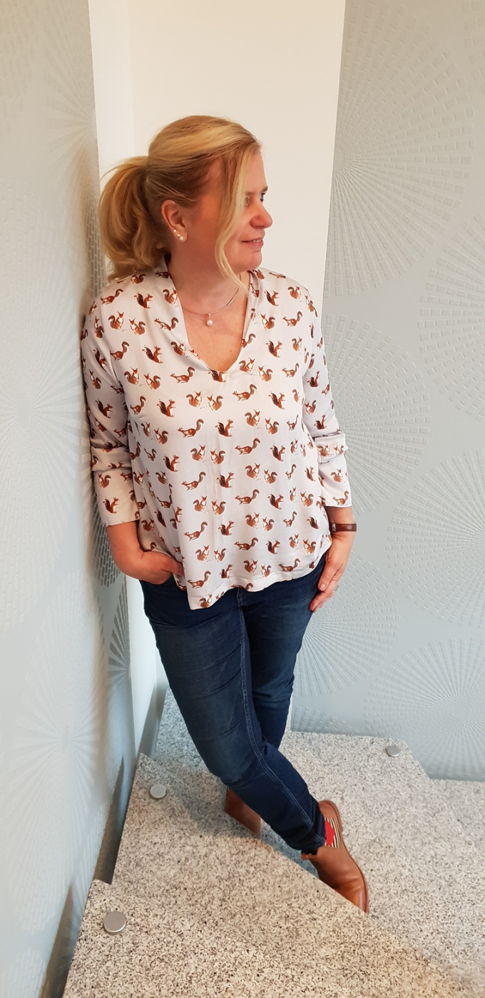Lillesol Women No. 37 Flora-Bluse Patron en papier, en allemand
