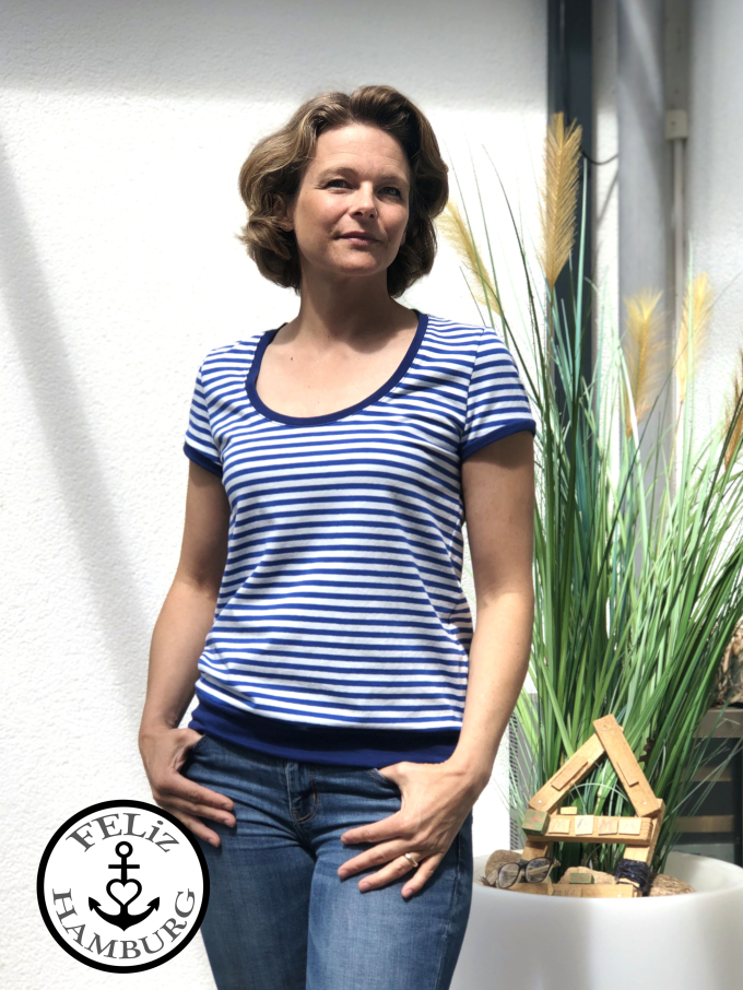 Lillesol Women No. 56 Basic T-Shirt pattern, duits