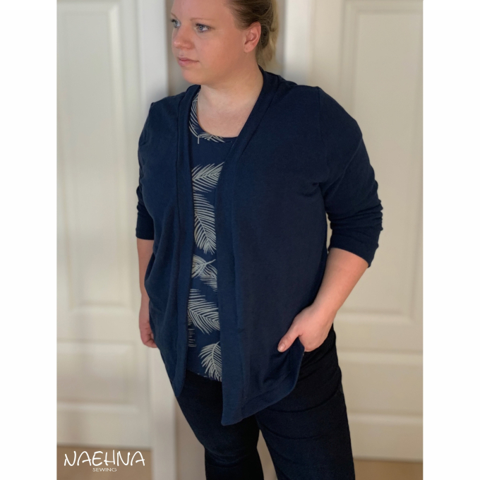 Lillesol Women No. 59 Basic-Strickjacke Paper pattern, German