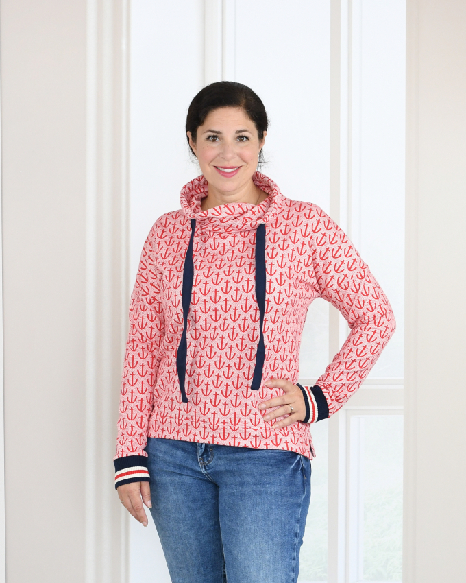 Lillesol Women No. 61 Casual Sweater pattern, Duits