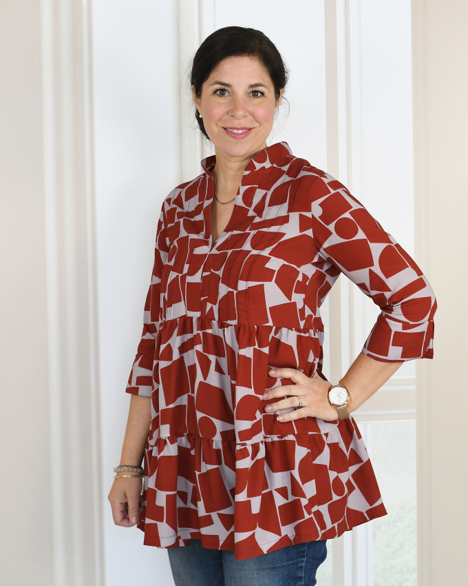Lillesol Women No. 64 Biesen-Kleid und Tunika Laurelia pattern, Duits