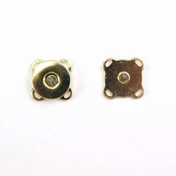 10 Fermoirs magnétiques, 10 unités, or et argent