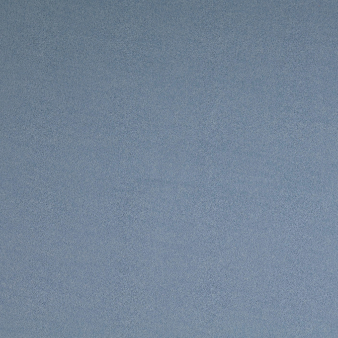 Tissu viscose polyester pour manteau uni, bleu fumé