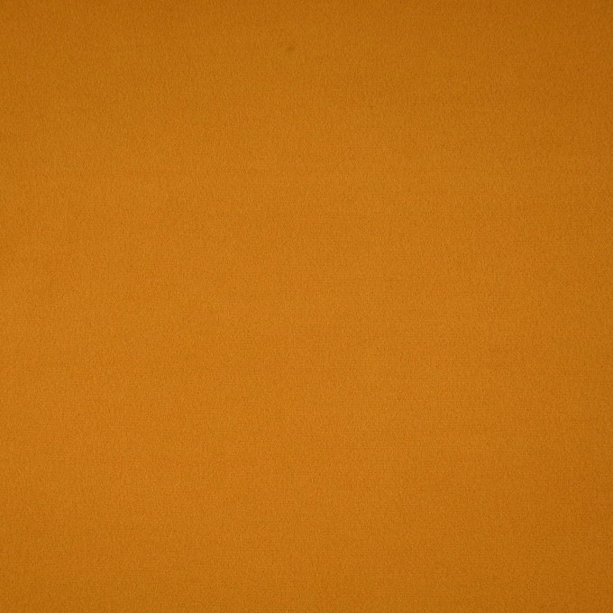 Tissu viscose polyester pour manteau uni, jaune moutarde