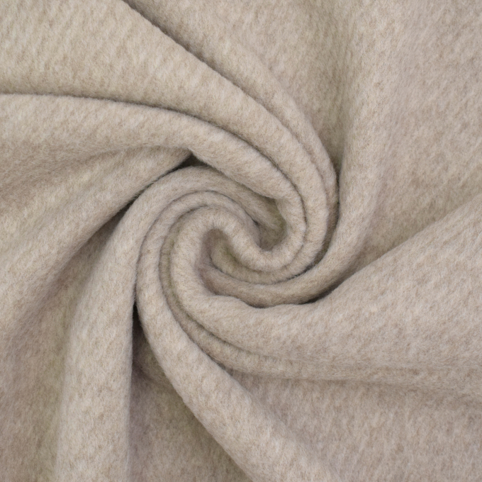 Coat fabric Brushed Fibre Mood, beige