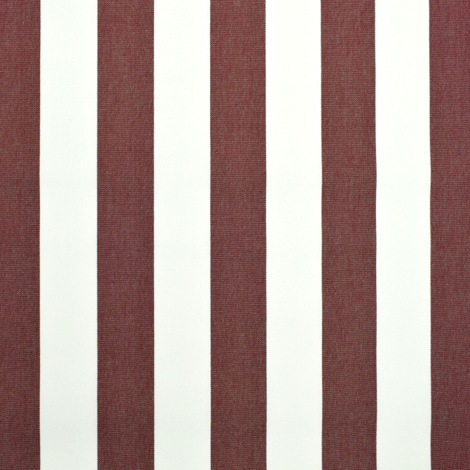 Zonweringdoek / outdoorstof, 160 cm, bordeauxrood, wit