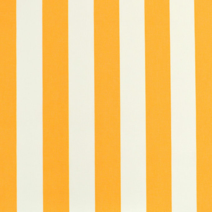 Toile store banne extérieur 160cm déperlant, à rayures, blanc-jaune