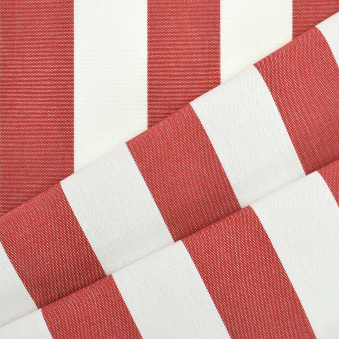 Awning / outdoor fabric, 160 cm, red / white