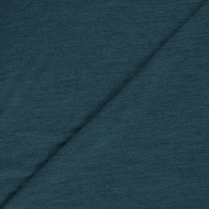 Merino Wool jersey uni, teal