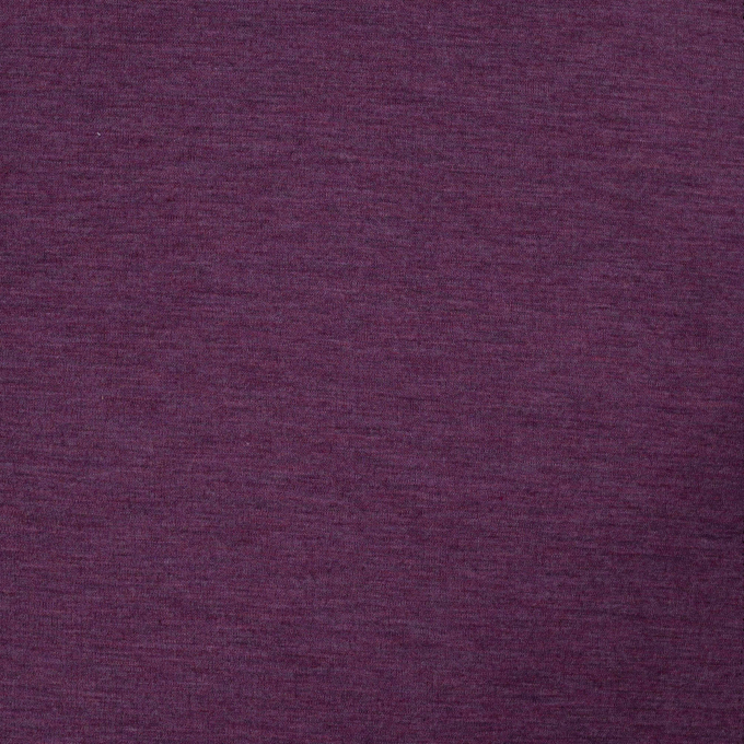Merino wol jersey stof, donker roodpaars