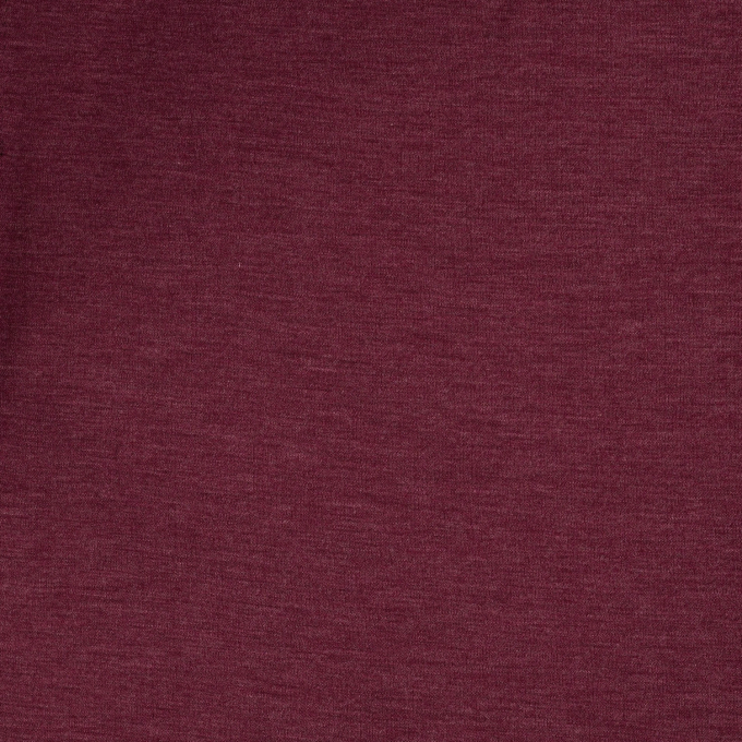 Merino wol jersey stof, wijnrood