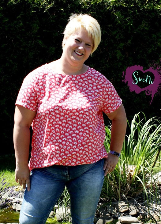 Miou Miou Shirtblouse Nellie XL, paper pattern, en allemand