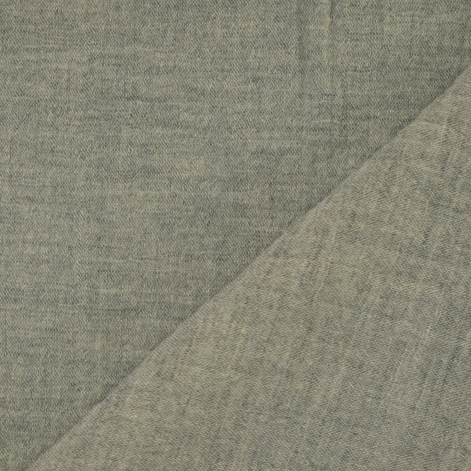Katoenen mousseline double gauze Melange, grijsbeige