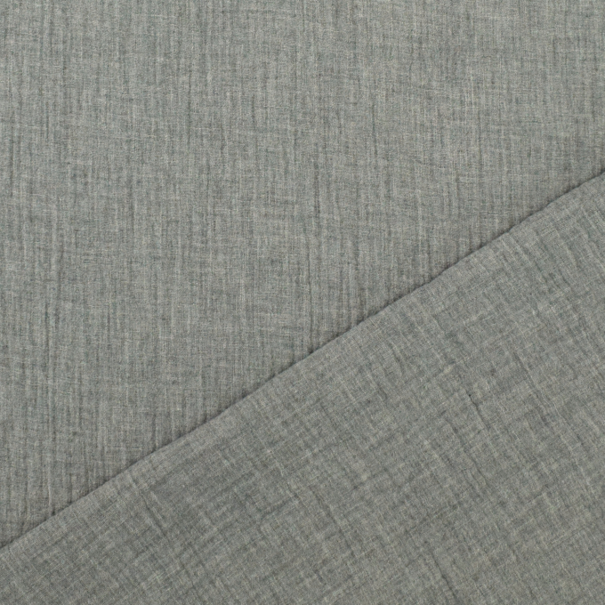 Musselin Double Gauze Melange, mausgrau