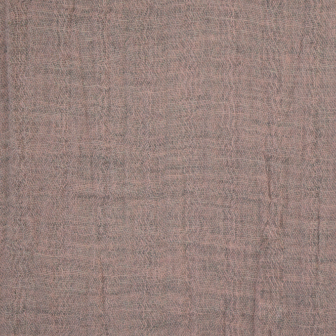Tissu double gaze de coton, beige rosée