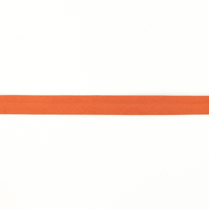 Mousseline Biaisband 20mm, lichtoranje