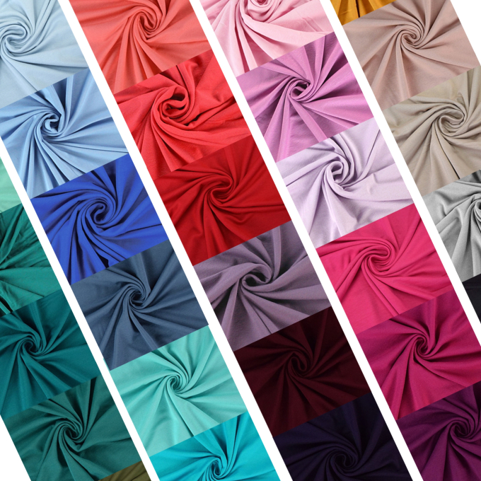 Kleurenkaart Viscose Jersey