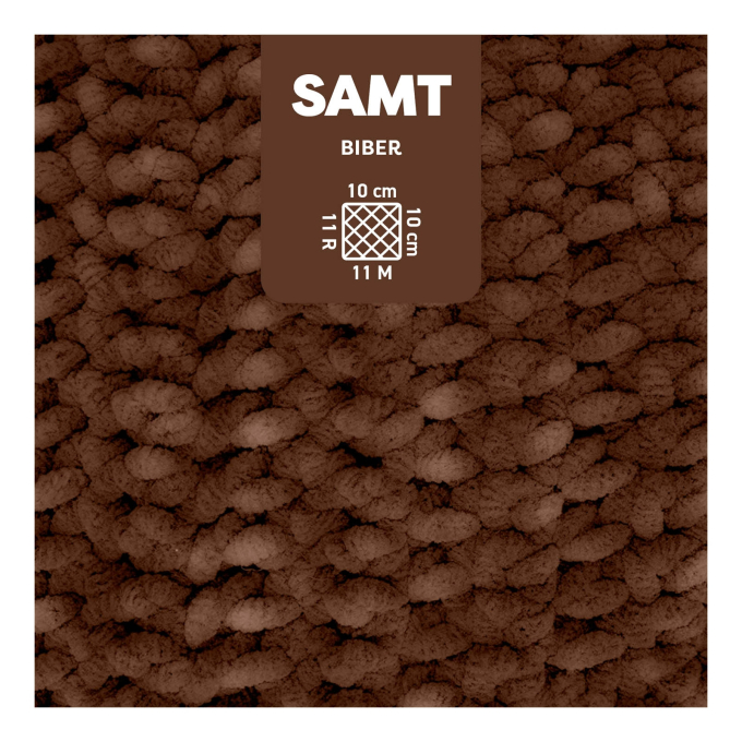 myboshi amigurumi velvet wool Beaver 100g